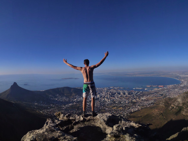 Table mountain hike